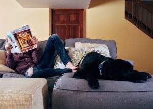 YOUR PET’S IDEA OF RELAXATION